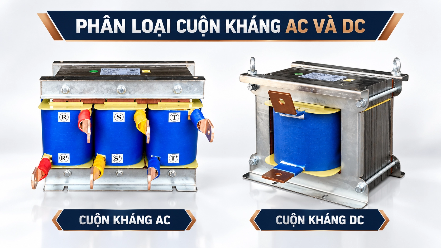 Các loại cuộn kháng AC reactor và DC reactor